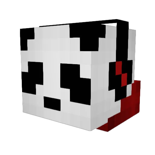 Kyto0610 Minecraft avatar head, 3D render