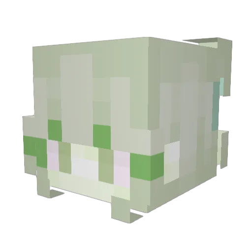 Kyvvbie Minecraft avatar head, 3D render