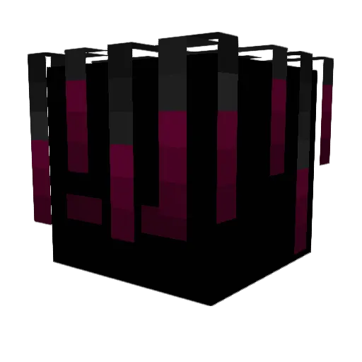 Kyzq Minecraft avatar head, 3D render