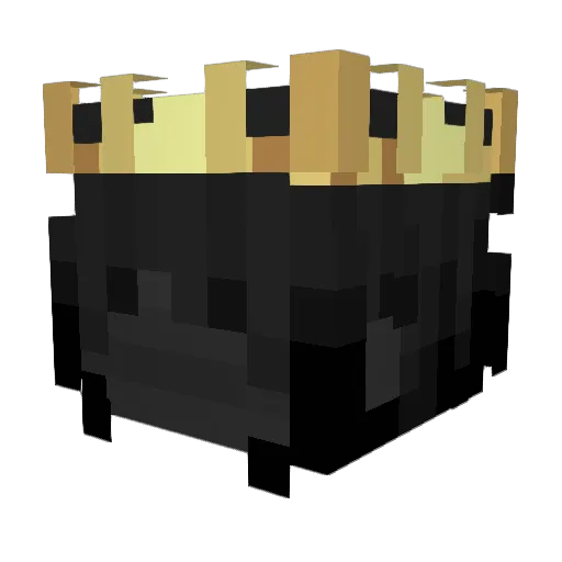 KzF4_ Minecraft avatar head, 3D render