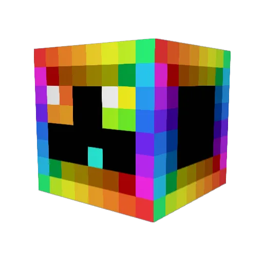 Kzooper Minecraft avatar head, 3D render