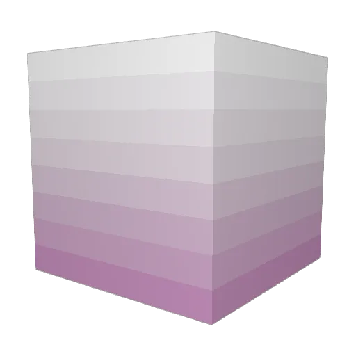 L0G5 Minecraft avatar head, 3D render