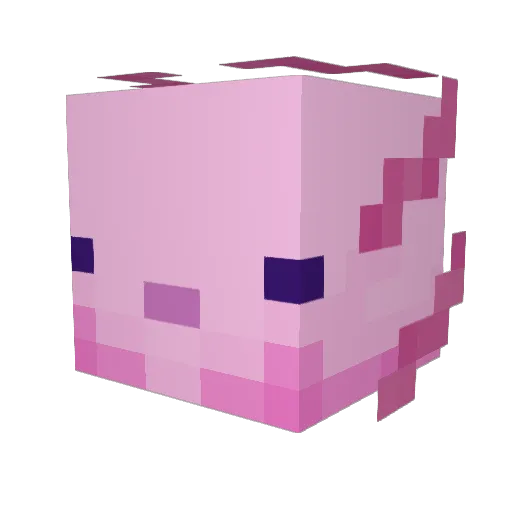 L0NE_MP Minecraft avatar head, 3D render