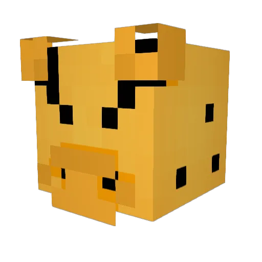 L0RD_QUAS Minecraft avatar head, 3D render
