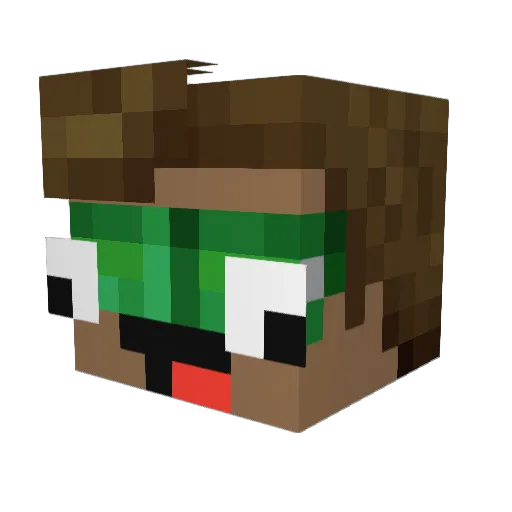 L0VEmiLY_4ever Minecraft avatar head, 3D render