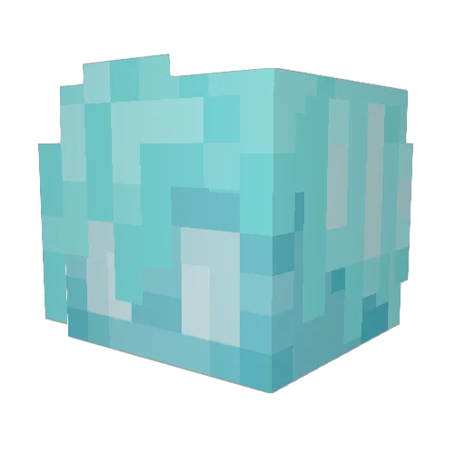 L0ckNes Minecraft avatar head, 3D render