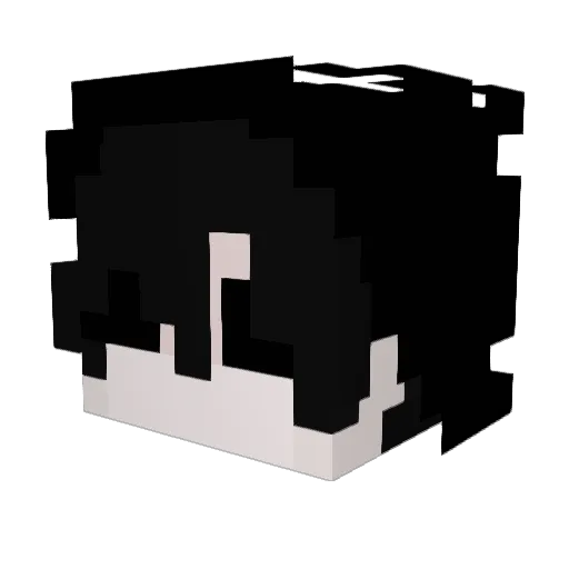 L0g1t3k_ Minecraft avatar head, 3D render