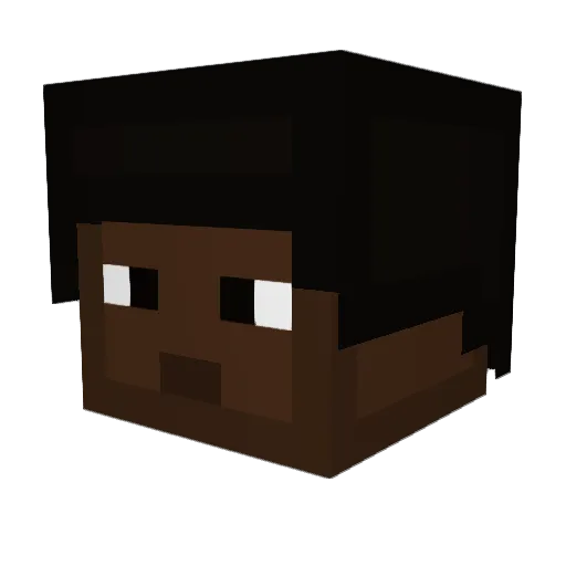 L0ganPaulvsKSI Minecraft avatar head, 3D render