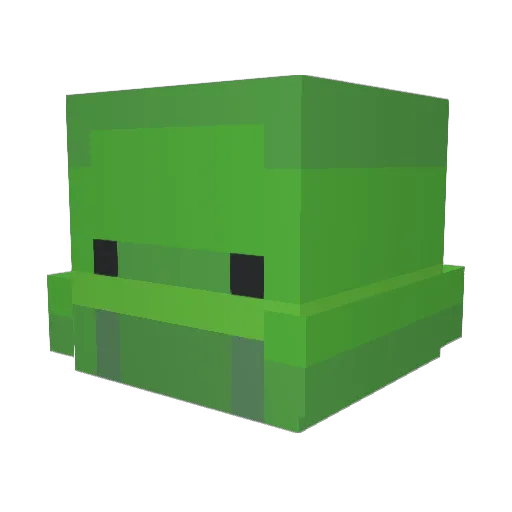L0ganda Minecraft avatar head, 3D render