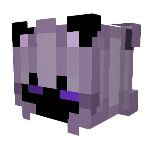 L0nelysky Minecraft avatar head, 3D render