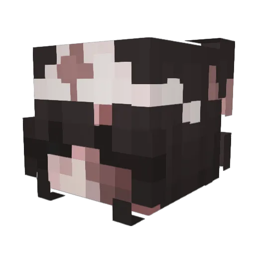 L0ola_ Minecraft avatar head, 3D render