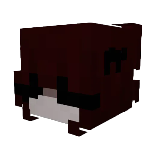 L0olitka Minecraft avatar head, 3D render