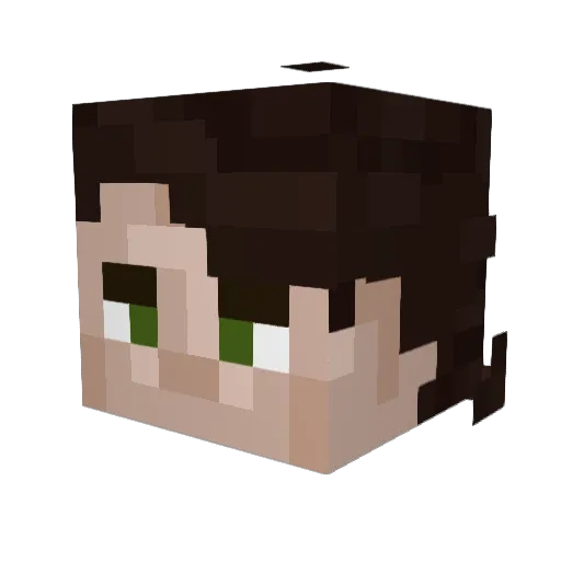L0rdSaur0n Minecraft avatar head, 3D render