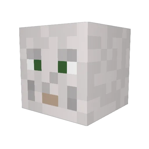 L0rd_V0ldemort Minecraft avatar head, 3D render