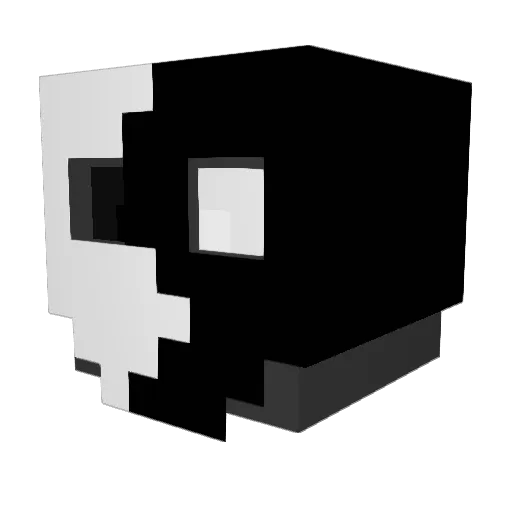 L0rd_Vlad Minecraft avatar head, 3D render