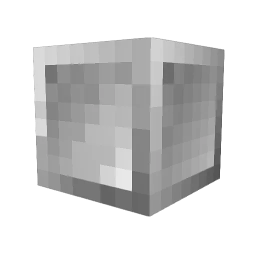 L0uan3 Minecraft avatar head, 3D render