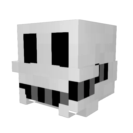 L0wki_ Minecraft avatar head, 3D render