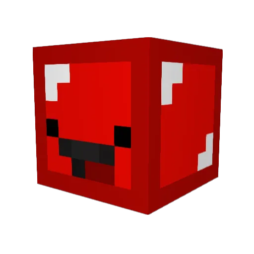 L1LB1SK1T Minecraft avatar head, 3D render