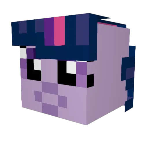 L1ghtPrey Minecraft avatar head, 3D render