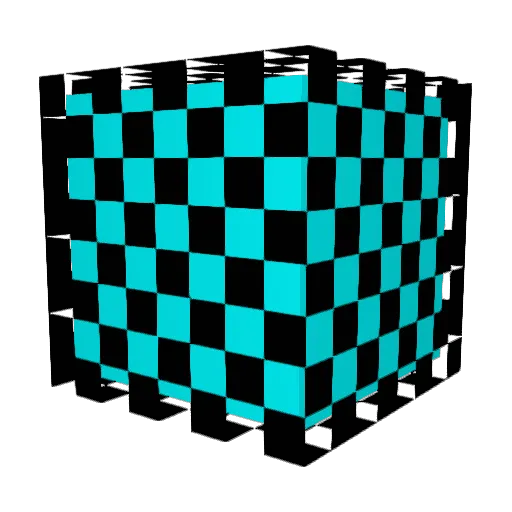 L1gman Minecraft avatar head, 3D render