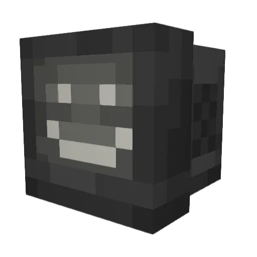 L1kos Minecraft avatar head, 3D render