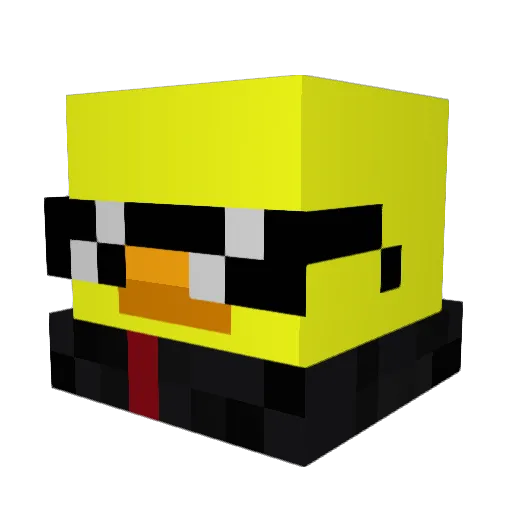 L1kuOlim Minecraft avatar head, 3D render