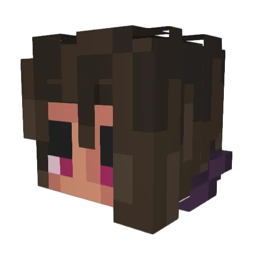 L1mab3an Minecraft avatar head, 3D render