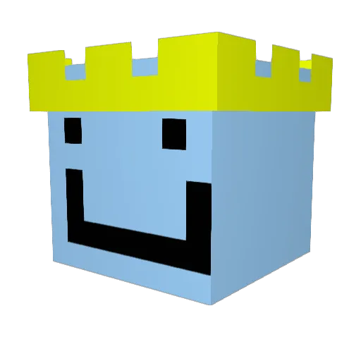 L1nelord Minecraft avatar head, 3D render