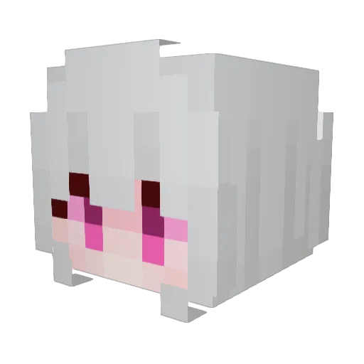 L1ttle_ Minecraft avatar head, 3D render