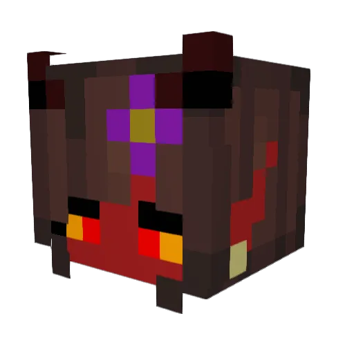 L1ttle_Gh0st Minecraft avatar head, 3D render