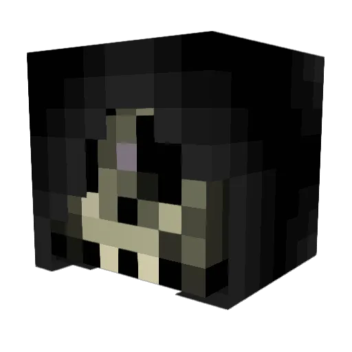L33ham Minecraft avatar head, 3D render