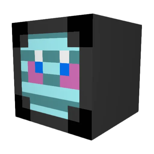 L3GOG0D Minecraft avatar head, 3D render