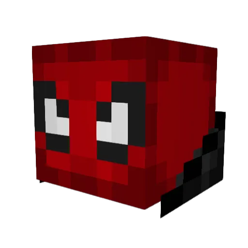 L3ON5450 Minecraft avatar head, 3D render