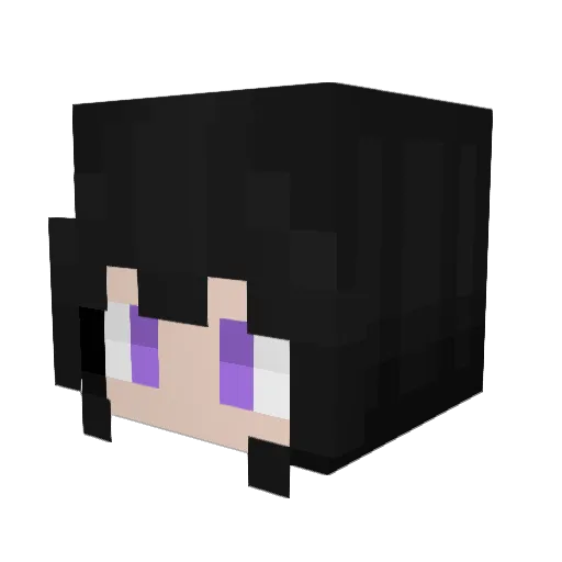 L3da Minecraft avatar head, 3D render