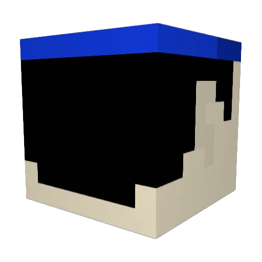 L3gendEmil Minecraft avatar head, 3D render
