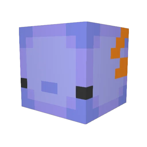 L3gendenfy Minecraft avatar head, 3D render