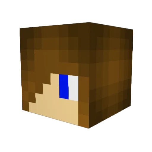 L3goTheNightmare Minecraft avatar head, 3D render
