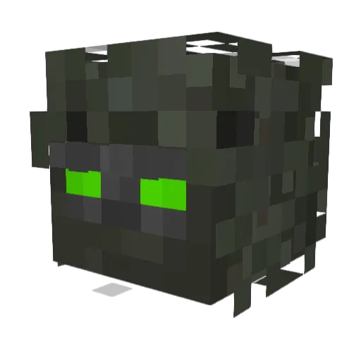L3iflow Minecraft avatar head, 3D render