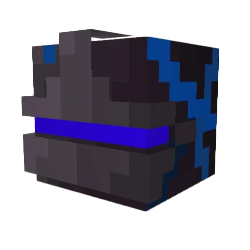 L3mm1ng_ Minecraft avatar head, 3D render