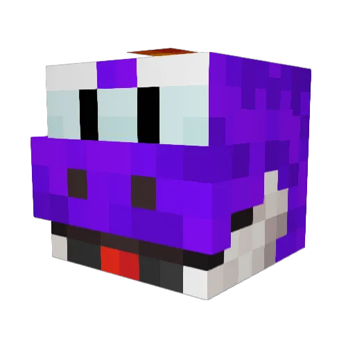 L3ncho Minecraft avatar head, 3D render