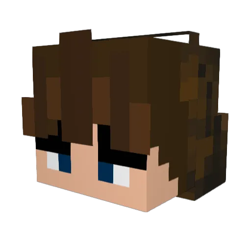 L3nny0_0 Minecraft avatar head, 3D render