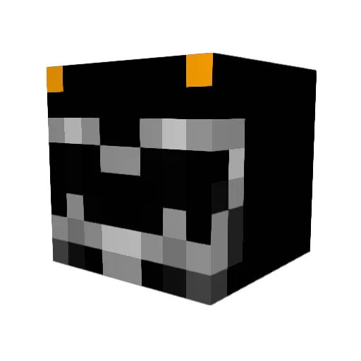 L3o27 Minecraft avatar head, 3D render