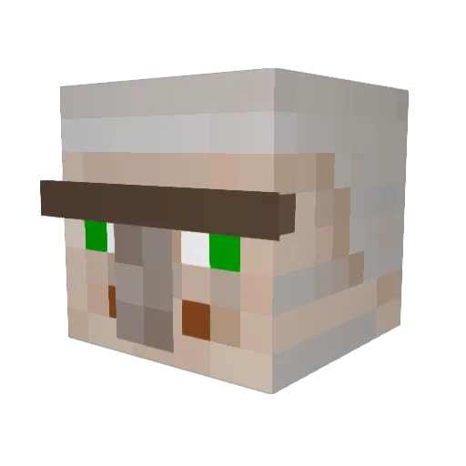 L3opaul Minecraft avatar head, 3D render