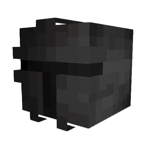 L3v1ty22 Minecraft avatar head, 3D render
