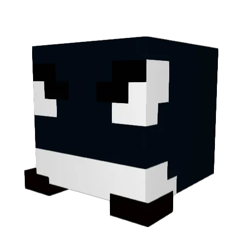 L3vy3 Minecraft avatar head, 3D render