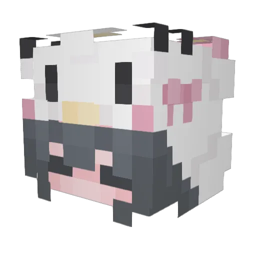L3yna_ Minecraft avatar head, 3D render