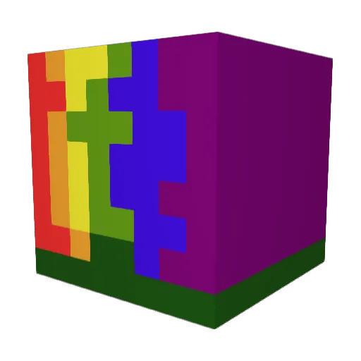 L4NDON0RRIS Minecraft avatar head, 3D render