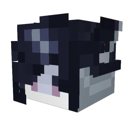 L4Z3L Minecraft avatar head, 3D render
