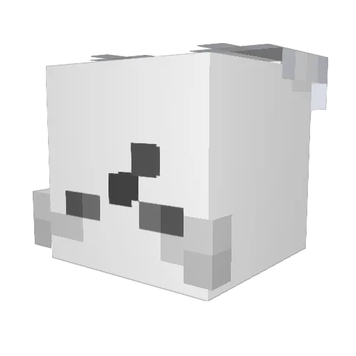 L4nKi1470 Minecraft avatar head, 3D render