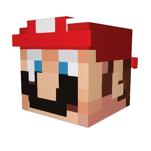 L4nd0n___ Minecraft avatar head, 3D render